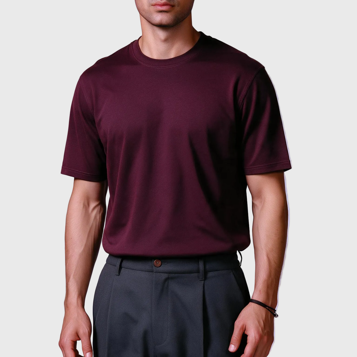 Not So Basic in Dark Burgundy