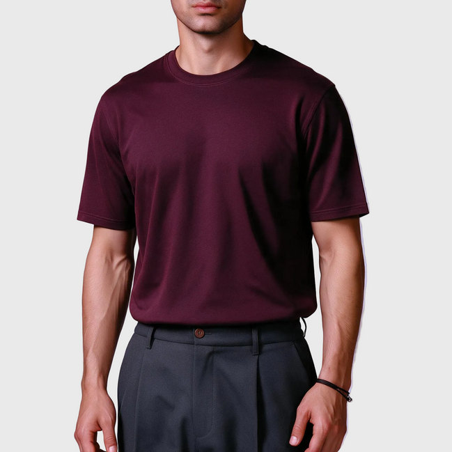 Not So Basic in Dark Burgundy