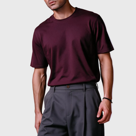 Not So Basic in Dark Burgundy