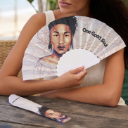 Leo Hand Fan