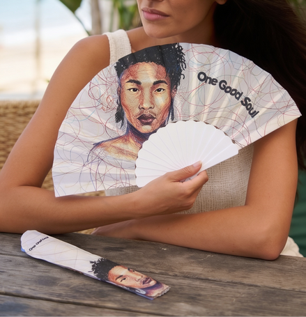 Leo Hand Fan