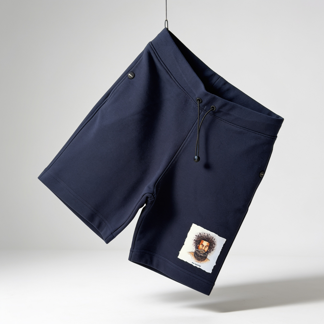 Soul Graphic Shorts in Navy